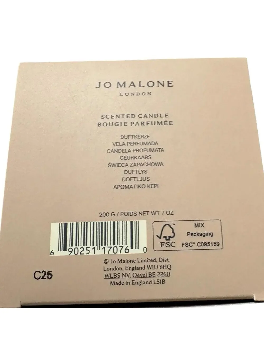 Jo Malone London Little Greene Paint & Paper Pomegranate Noir Single Wick Candle